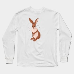 Fluffy Easter Bunny Long Sleeve T-Shirt